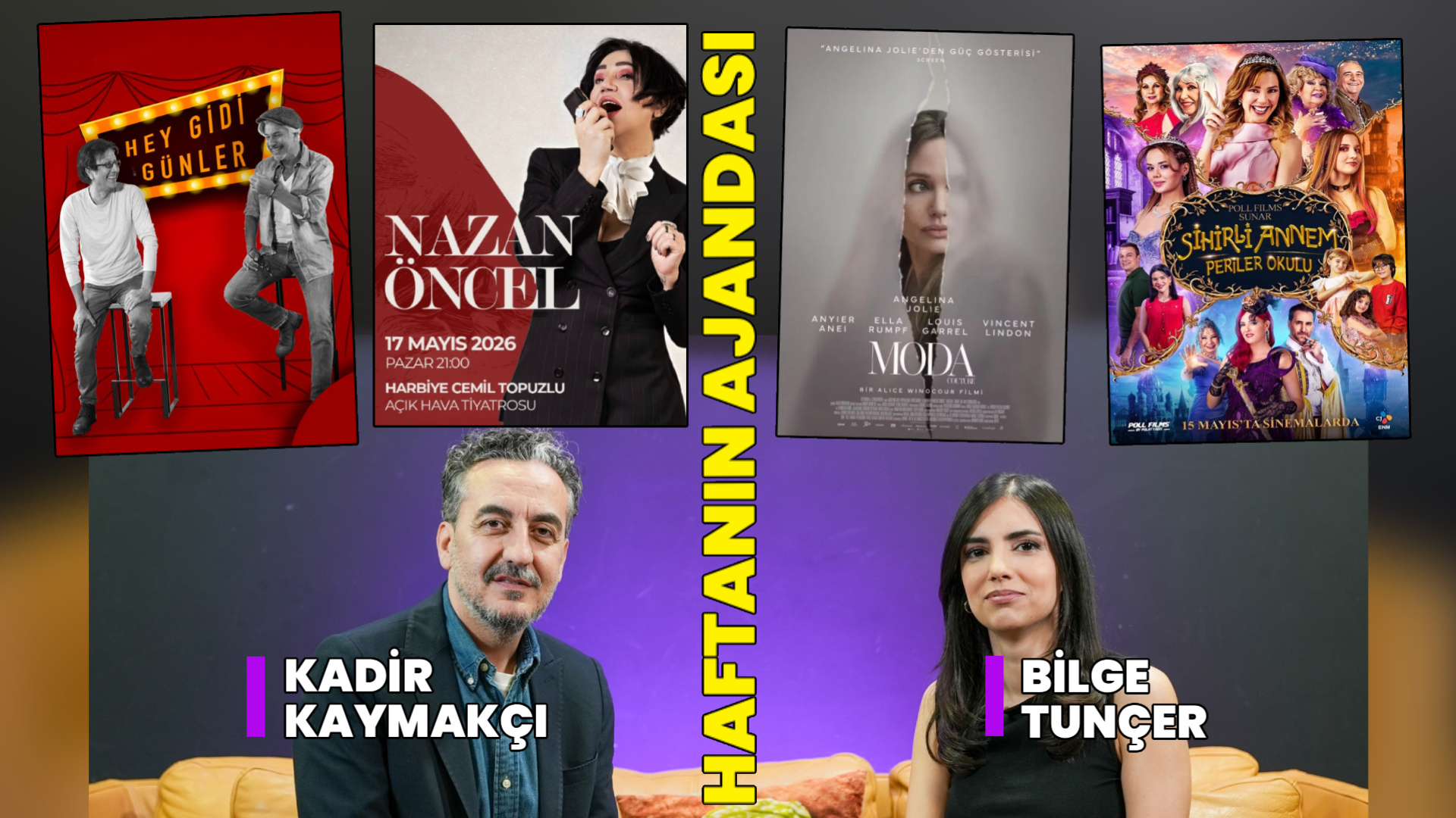 Sihirli Annem Sinemada, Nazan Öncel Sahnede: Haftanın Kültür Sanat Ajandası