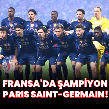 Fransa'da şampiyon PSG!