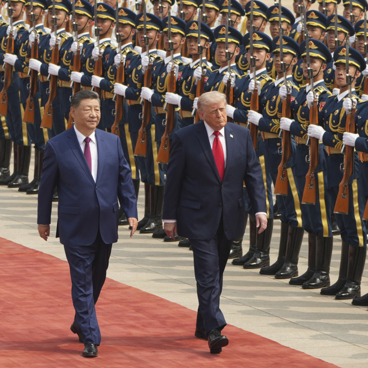 Trump ve Xi bir arada