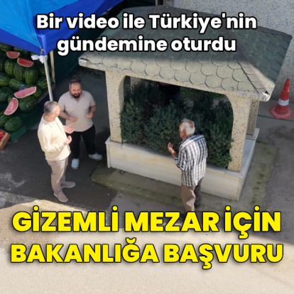 'Gizemli mezar' için başvuru!
