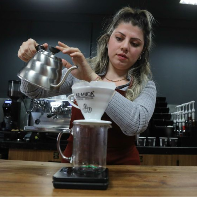 Ankara'da kadınlara ücretsiz barista eğitimi