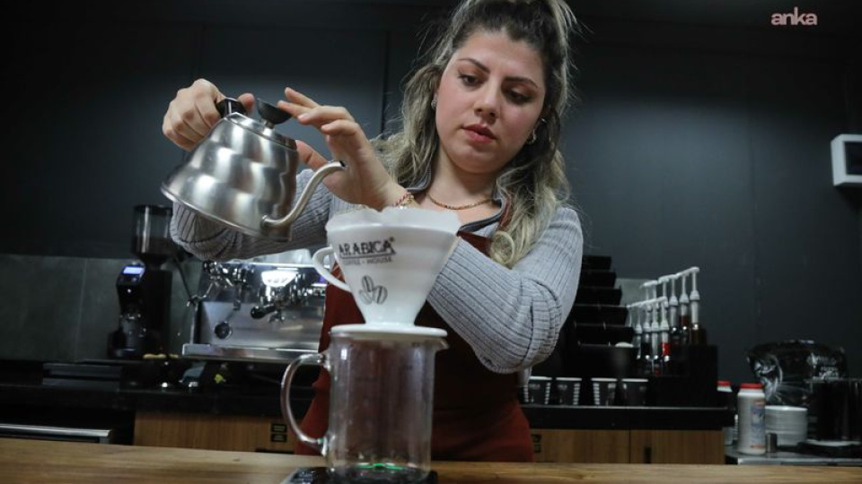 Ankara'da kadınlara ücretsiz barista eğitimi