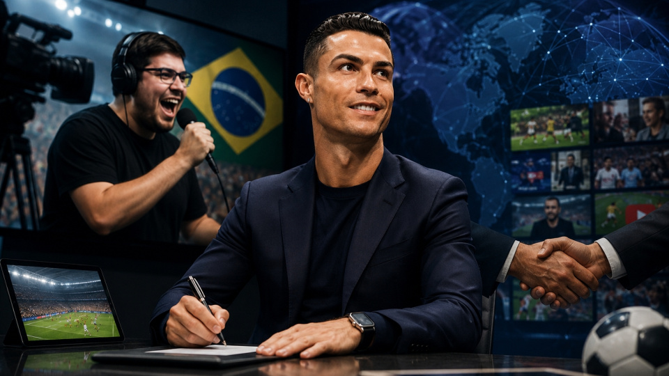 Ronaldo'dan yeni medya yatırımı