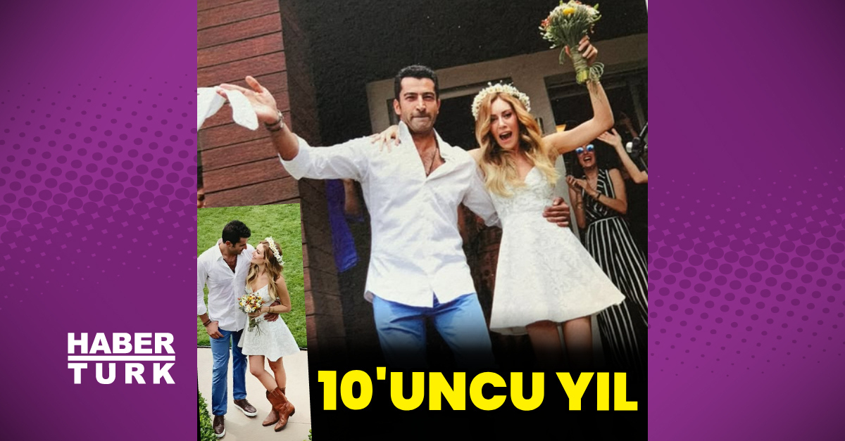 Sinem Kobal ve Kenan İmirzalıoğlu'nun evliliği 10. yıl dönümü