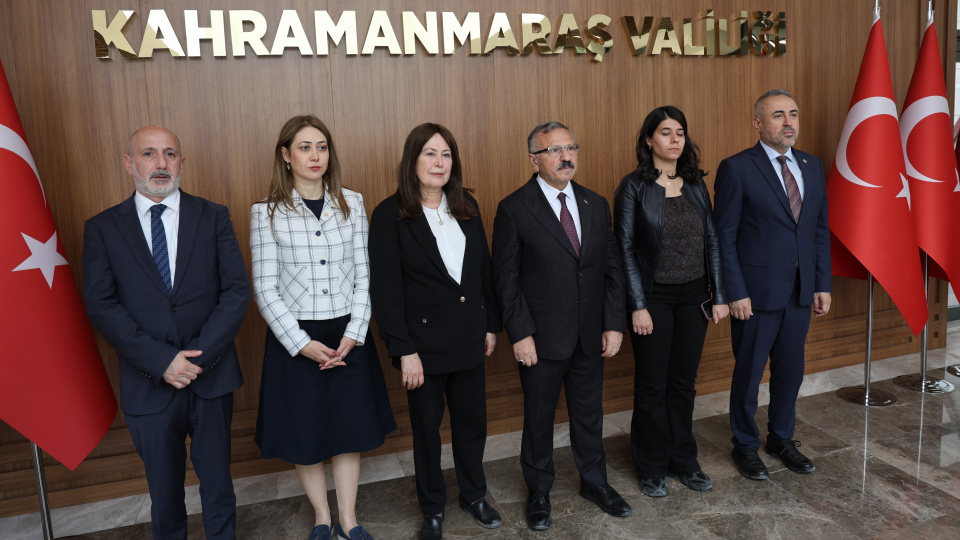 Komisyon, Kahramanmaraş'ı ziyaret etti