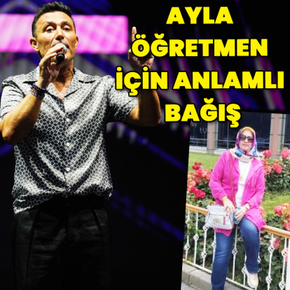Ayla Öğretmen için anlamlı bağış