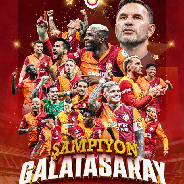 Galatasaray şampiyonluk kutlamaları hangi kanalda?