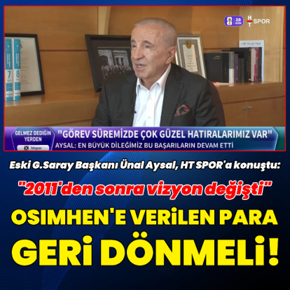 "Osimhen'e verilen para geri dönmeli"