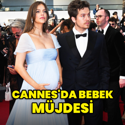 Cannes'da hamilelik müjdesi