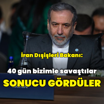 "40 gün bizimle savaştılar, sonucu gördüler"