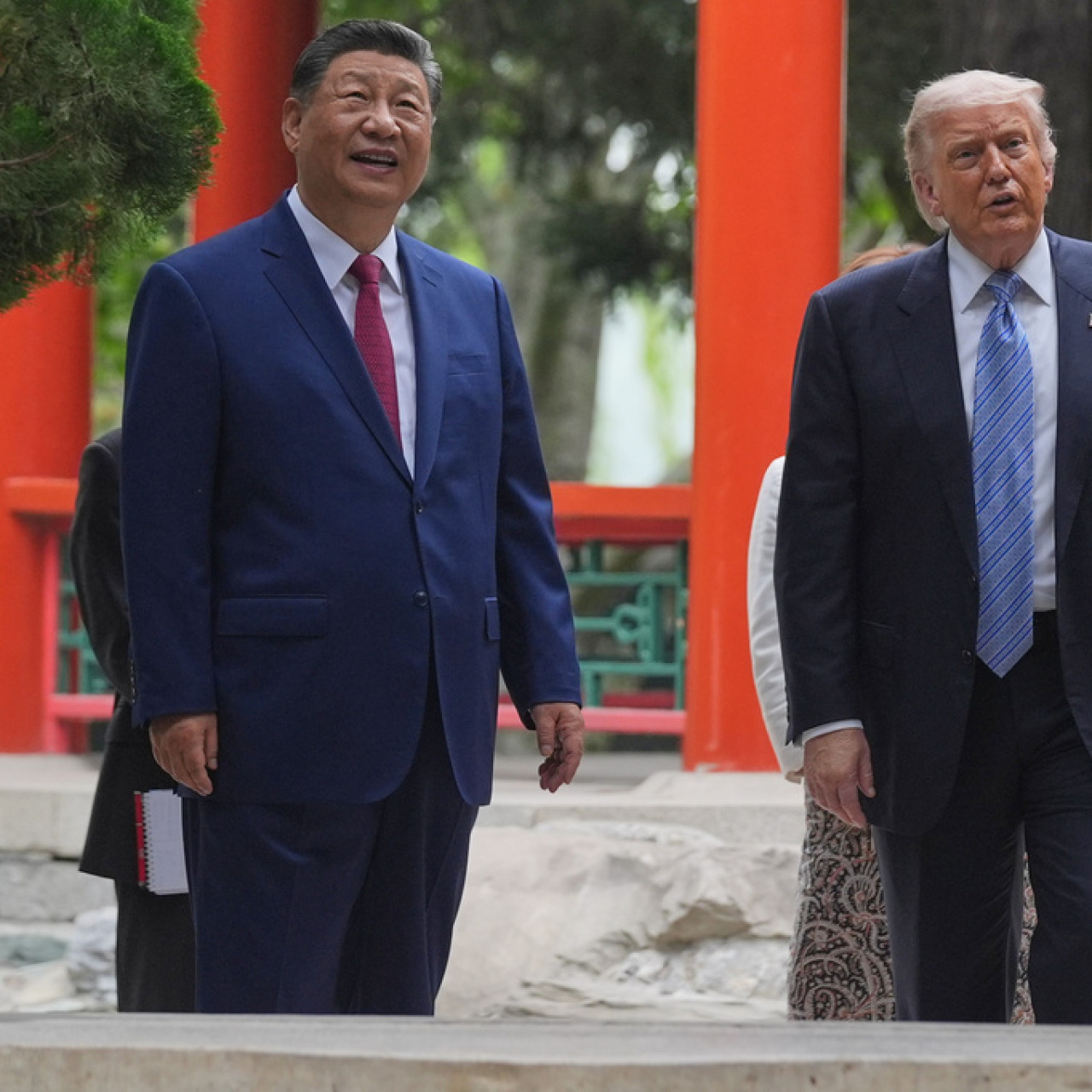 Trump: Xi ile birçok farklı sorunu çözdük