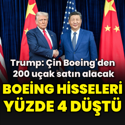 Çin, Boeing'den 200 uçak satın alacak