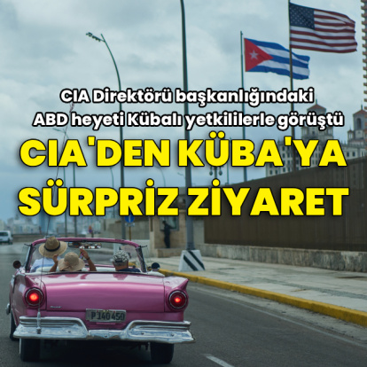 CIA'den Küba'ya sürpriz ziyaret