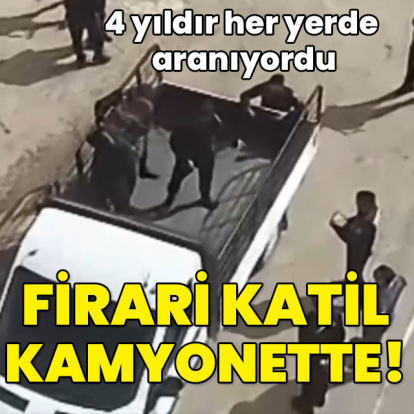 4 yıldır her yerde aranıyordu... Katil kamyonette!