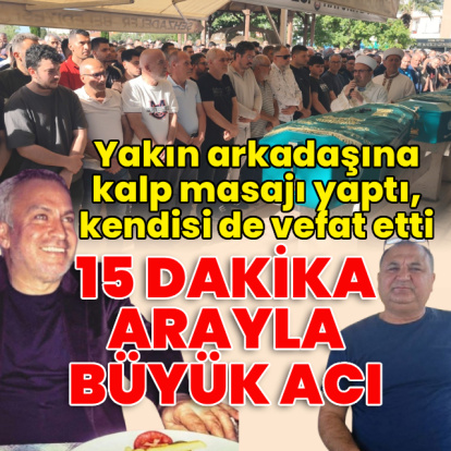 Kalp masajı yaptı, kendisi de vefat etti