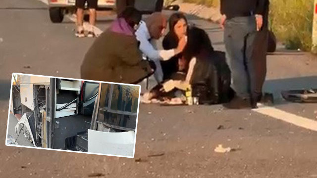 İddia: Otobüs şoförü uyudu... Kapı koptu muavin uçtu!