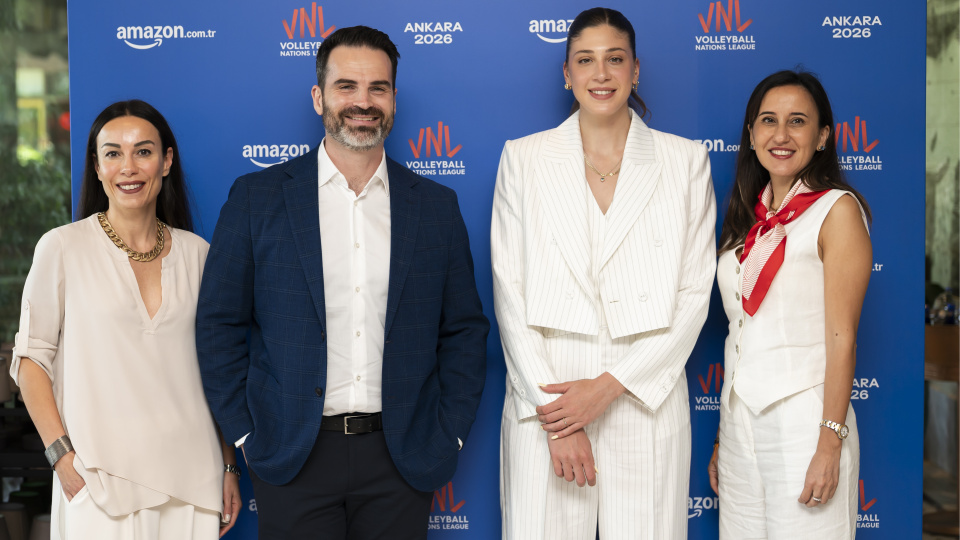 Amazon Türkiye, 2026 VNL Türkiye etabının sponsoru oldu
