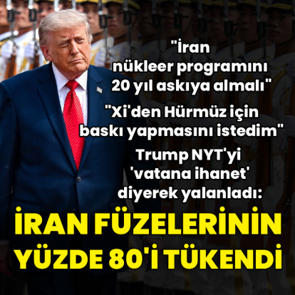 Trump: İran nükleer programını 20 yıl boyunca askıya almalı