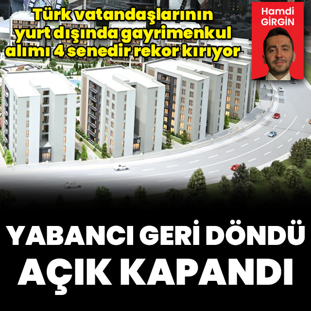 Yabancı geri döndü, açık kapandı