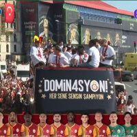 CANLI | Galatasaray 26. şampiyonluğunu kutluyor