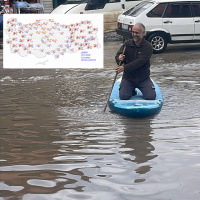 Meteoroloji saat verip uyardı... Batıda ve doğuda yağış var!