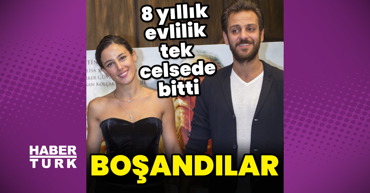 Erkan Kolçak Köstendil ve Cansu Tosun boşandı