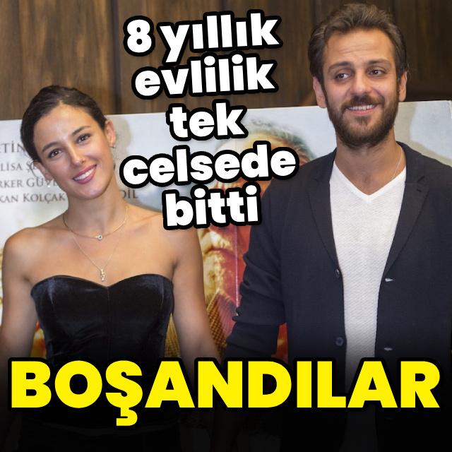 Boşandılar