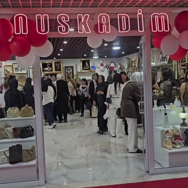 Nusaybin'de Yöresel Ürünler Mağazası açıldı