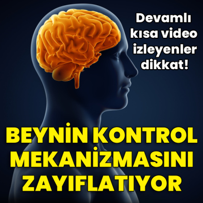 Kısa video bağımlılığı beynin kontrol mekanizmasını zayıflatıyor