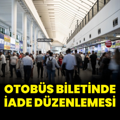 Otobüs bileti 12 saat kalana kadar tam iade edilebilecek