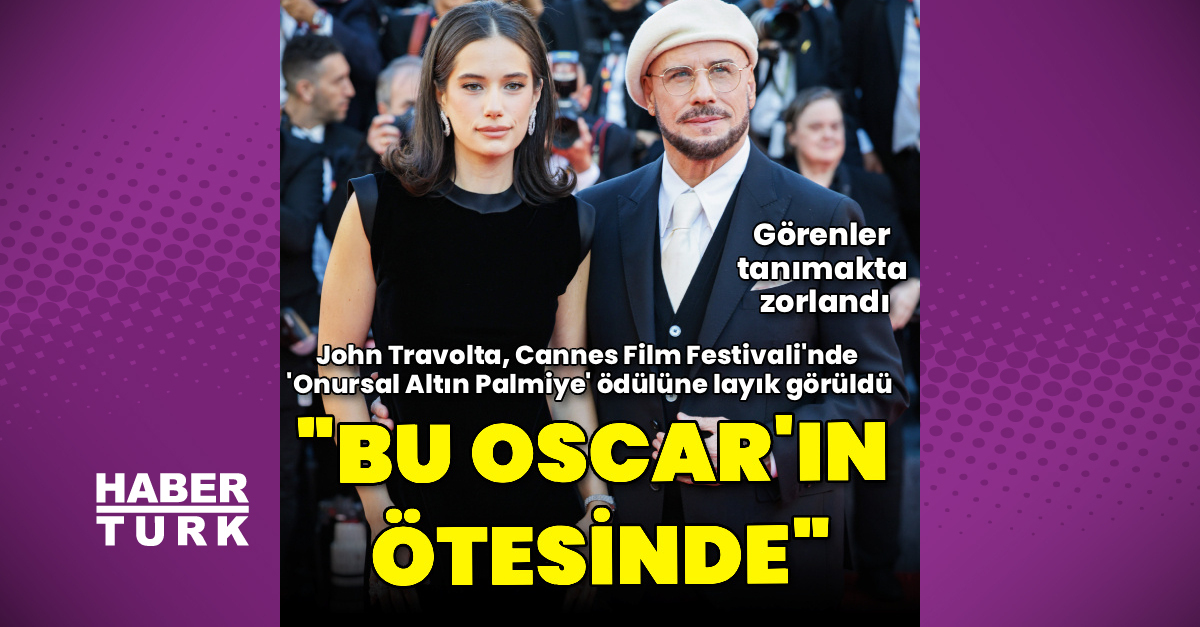 John Travolta: Bu Oscar'ın ötesinde - Habertürk - News Directory 3