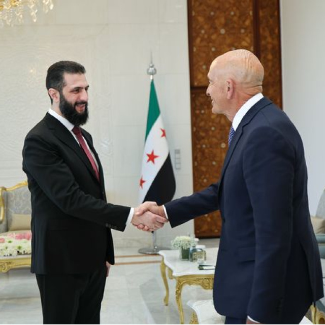 Şara, Barrack ile görüştü