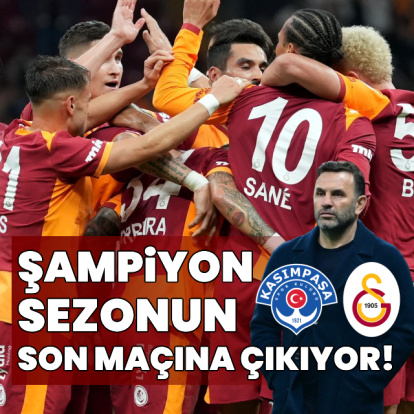 Şampiyon sezonun son maçına çıkıyor!