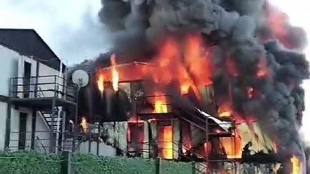 Kahramanmaraş'ta yangın! 1 ölü, 6 yaralı