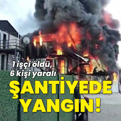 Kahramanmaraş'ta yangın! 1 ölü, 6 yaralı