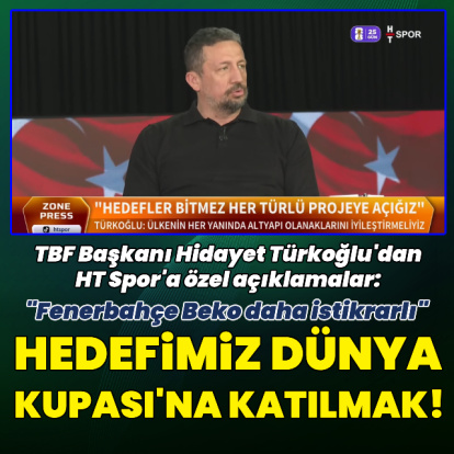 "Hedefimiz Dünya Kupası'na katılmak"