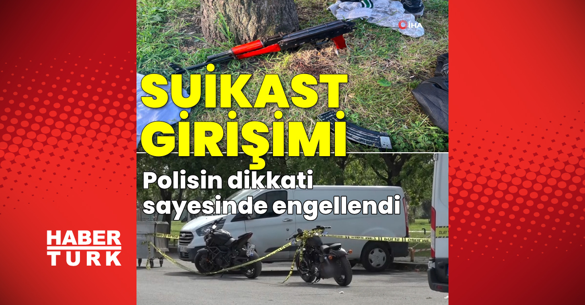 Küçükçekmece'de Suikast Girişimi Polisin Dikkatiyle Engellendi