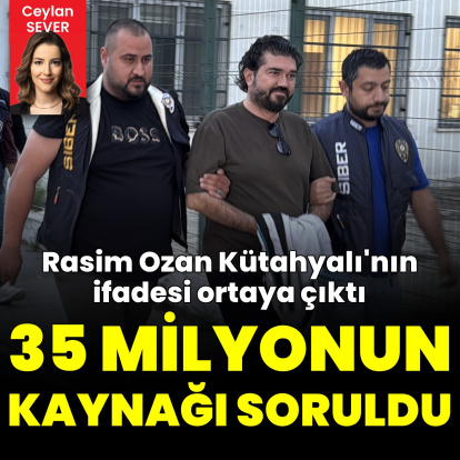 Rasim Ozan Kütahyalı'nın ifadesi ortaya çıktı