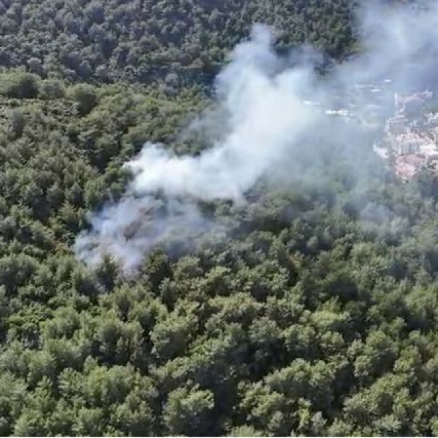 Fethiye'de korkutan yangın