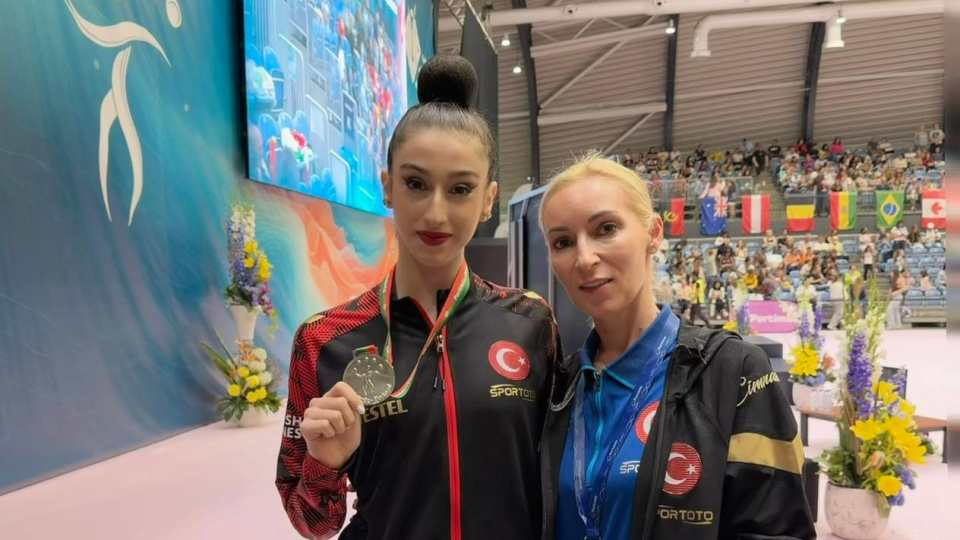 Hatice Gökçe Emir'den tarihi madalya!
