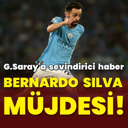 G.Saray'a Bernardo Silva transferinde müjde!