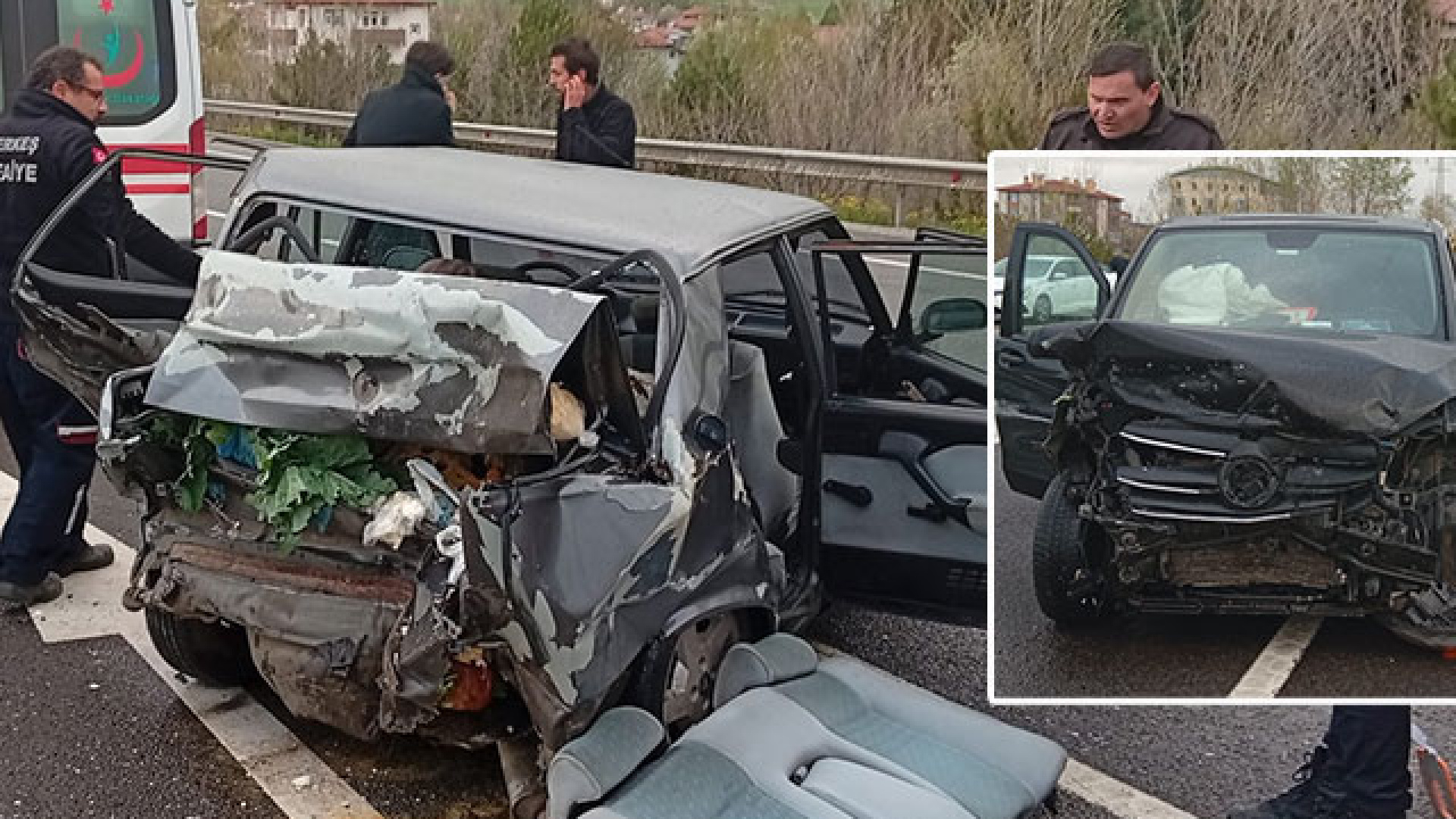 SON DAKİKA: Park halindeki otomobile çarptı... Panelvan ölüm saçtı | Çankırı haberleri | Son dakika haberleri