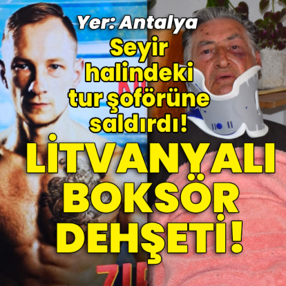 Litvanyalı boksör dehşetinde gözaltı!