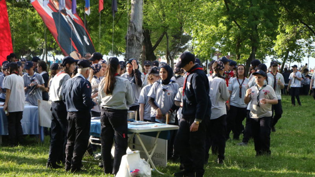 20 il ve 5 ülkeden 500 izci kampa girdi