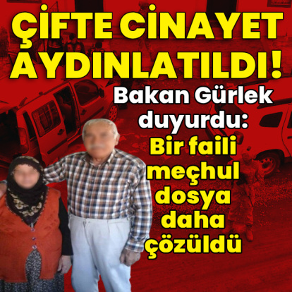 Bakan Gürlek duyurdu: Bir faili meçhul dosya daha çözüldü