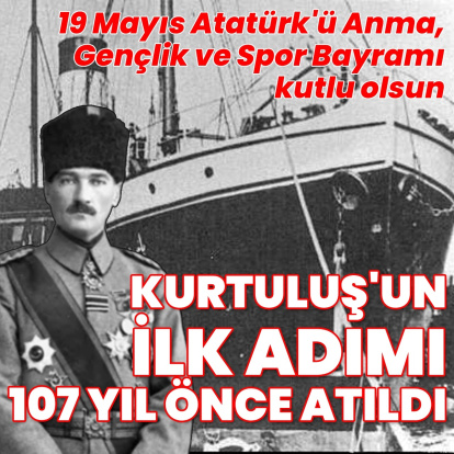 107 yıl önce atılan ilk adım... 88 yıllık coşku!