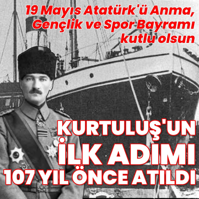 107 yıl önce atılan ilk adım... 88 yıllık coşku!