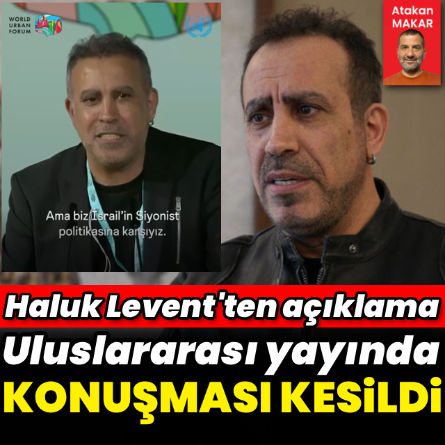 Konuşması kesintiye uğratıldı