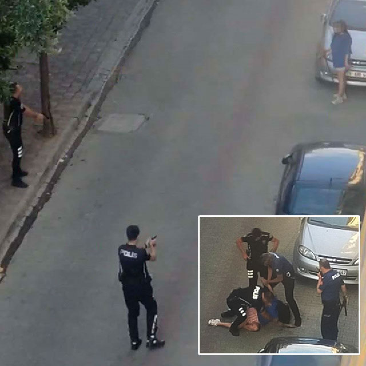 Efeler'de Şaşırtıcı Yakalama: Kılıçlı Genç Kadın Kontenjan Altına Alındı