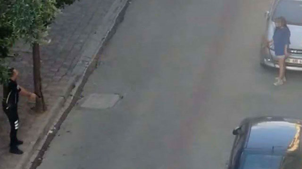 Samuray kılıçlı genç kız etkisiz hale getirildi!